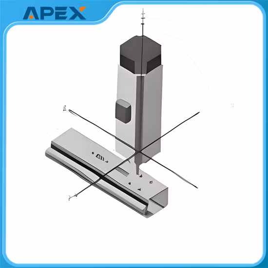 3m UPVC/PVC Aluminum Profile CNC Drilling and Milling Machine for Al Window Door