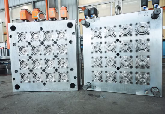 OEM 멀티 캐비티 4 캐비티 플라스틱 주입 5 갤런 병 뚜껑 금형